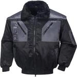 FORTIS Pilotenjacke Achim schw./anthr,Gr. XL
