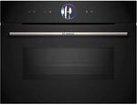 Bosch CMG7241B1, Serie 8 smarter Einbau-Kompaktbackofen mit Mikrowellenfunktion, 45 x Bosch CMG7241B1, Serie 8 smarter Einbau-Kompaktbackofen mit Mikrowellenfunktion, 45 x