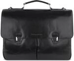 bugatti Romano Aktentasche Gro&szlig;, Laptoptasche aus echtem Leder, gro&szlig;e
