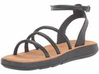 Clarks Damen Jemsa Style Slide Sandale, Schwarz Leder, 41.5 EU