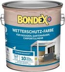 Bondex Wetterschutz Farbe Anthrazit 7,5 L f&uuml;r 68 m&sup2; | Holzfarbe mit extremer