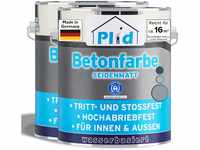 plid® Betonfarbe Innen & Außen Frostsicher Silbergrau 1,5L -...