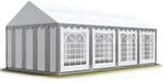 TOOLPORT Party-Zelt Festzelt 4x8 m Garten-Pavillon -Zelt PVC Plane 700 N in