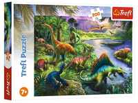 Trefl 13281 Dinosaurier 200 Teile, für Kinder ab 7 Jahren Puzzle