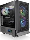 Thermaltake Ceres 300 TG ARGB Black | Mid Tower PC-Geh&auml;use | 3X CT140 L&uuml;fter | 360