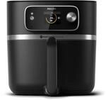 Friteuse Philips S&eacute;ries Airfryer Combi XXL HD9880/90 Noir