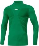 JAKO Herren Turtleneck Comfort 2.0, Sportgr&uuml;n, S