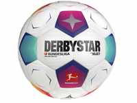 DERBYSTAR Unisex – Erwachsene Bundesliga Brillant Replica v23 Fußball, weiß, 4