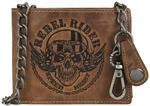 Greenburry Geldb&ouml;rse Rebel Rider Biker Scheintasche Kette Leder