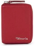 Tamaris Amanda Geldb&ouml;rse Leder 8,5 cm, Rot
