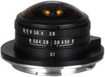 LAOWA Objectif 4mm f/2.8 Fisheye circulaire kompatibel mit Canon RF