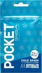 POCKET TENGA Cold Spark - flacher Masturbator | K&uuml;hlendes Gleitgel im Sachet -