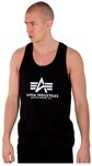 Alpha Industries Basic Tank BB Tank Top f&uuml;r Herren Black