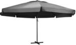 Sonnenschirm mit Aluminium-Mast 600 cm Anthrazit