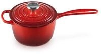 Le Creuset Signature Stielkasserolle aus Gusseisen, Rund, &Oslash; 16 cm, 1,2 l, F&uuml;r alle