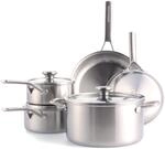 Merten & Storck Tri-Ply Edelstahl-Kochgeschirrset 8-teilig, T&ouml;pfe & Pfannen,
