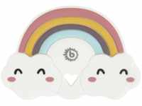 Bieco Silikon Regenbogen Beißring Baby, 9 cm | Ab 0 Monate | Zahnungshilfe...