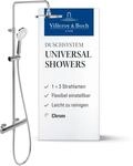 Villeroy & Boch Universal Showers Duschsystem, Duschset mit verstellbarem