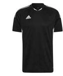adidas, Condivo22, Kurzarm-Shirt, Schwarz-Weiss, S, Mann