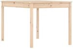 vidaXL Gartentisch, Garten Esstisch Holzrahmen, Holztisch Tisch f&uuml;r Outdoor,