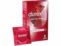 Durex Gefühlsecht Ultra Kondome – Extra dünne Spitze & mit Silikongleitgel