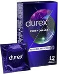 Durex Performa Kondome &ndash; mit 5 % benzocainhaltigem Gel & anatomische Easy-On-Form
