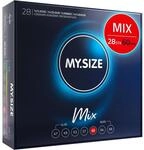 MY.SIZE Mix Premium Kondome Gr&ouml;&szlig;e 5, 60 mm &ndash; 28 St&uuml;ck | 4 Varianten: Classic,