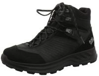 Hanwag M Bluestrait Mid Es Schwarz - Merino Rutschfester weicher Herren Leder