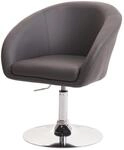 Mendler Esszimmerstuhl HWC-F19, K&uuml;chenstuhl Stuhl Drehstuhl Loungesessel, drehbar