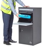 SMART PARCEL BOX XXL Paketbox f&uuml;r drau&szlig;en, Paketbriefkasten zum Einbauen, zur