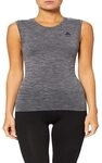 Odlo Damen Funktionsunterw&auml;sche Tanktop PERFORMANCE LIGHT, grey melange, XS