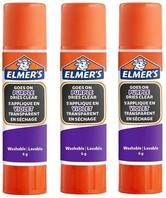Elmer's lila Klebestift | trocknet klar | f&uuml;r den Schulbedarf & Bastelarbeiten 