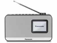 Panasonic RF-D15EG-K Tragbares DAB+/FM Digitalradio mit Bluetooth, 2,4 Zoll TFT