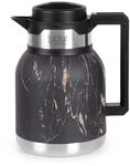 Bama Lucia Isolierkanne, 1,5 l, Marmor, Schwarz