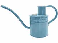 Kent & Stowe 1 Liter Vintage Gießkanne in hellblau – Verzinkte Stahlkanne für das