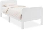 Homestyle4u Komfortbett Bett Senioren Seniorenbett 90x200 Komforth&ouml;he Wei&szlig;...