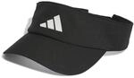adidas Unisex AEROREADY Visor, Black/White, M