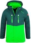 Trollkids Kids Bryggen 3in1 Jacket 128, Dark Green
