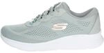 Skechers Damen, Graues Netzgewebe, rosa Besatz, 39 EU