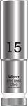 Wera 05004555001 8790 HMC Deep Steckschl&uuml;sseleinsatz 1/2", Wei&szlig;, 15.0 mm