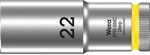 Wera 05004562001 8790 HMC Deep Steckschl&uuml;sseleinsatz 1/2", Leuchtgelb, 22.0 mm