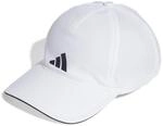 adidas Unisex AEROREADY Training Running Baseball Cap, White / Black / Black, S