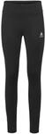 Odlo Sport Leggings Damen Essential Warm | Schwarz | Gr&ouml;&szlig;e L | Thermo Laufhose