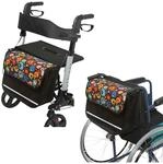 SENIORI Rollator/Rollstuhl Tasche Rollatortasche Rollstuhltasche Universal (6.
