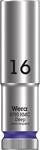 Wera 05004556001 8790 HMC Deep Steckschl&uuml;sseleinsatz 1/2", Violett, 16.0 mm