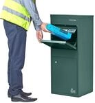 SMART PARCEL BOX Paketbox drau&szlig;en, Standbriefkasten mit Paketfach,...