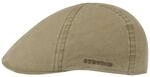 Stetson Texas Schirmm&uuml;tze Flatcap UV-Schutz Herren Fr&uuml;hling Sommer Dunkelbeige L