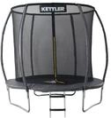 KETTLER Outdoor Trampolin Jump 244 I Gartentrampolin mit Sicherheitsnetz & 244 cm
