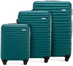 WITTCHEN Reisekoffer 3er Koffer-Set Rollkoffer Trolley Handgep&auml;ck Reisekofferset