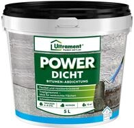 Ultrament Power Dicht 5 l | standfeste und tropfhemmende Abdichtung f&uuml;r Sockel,